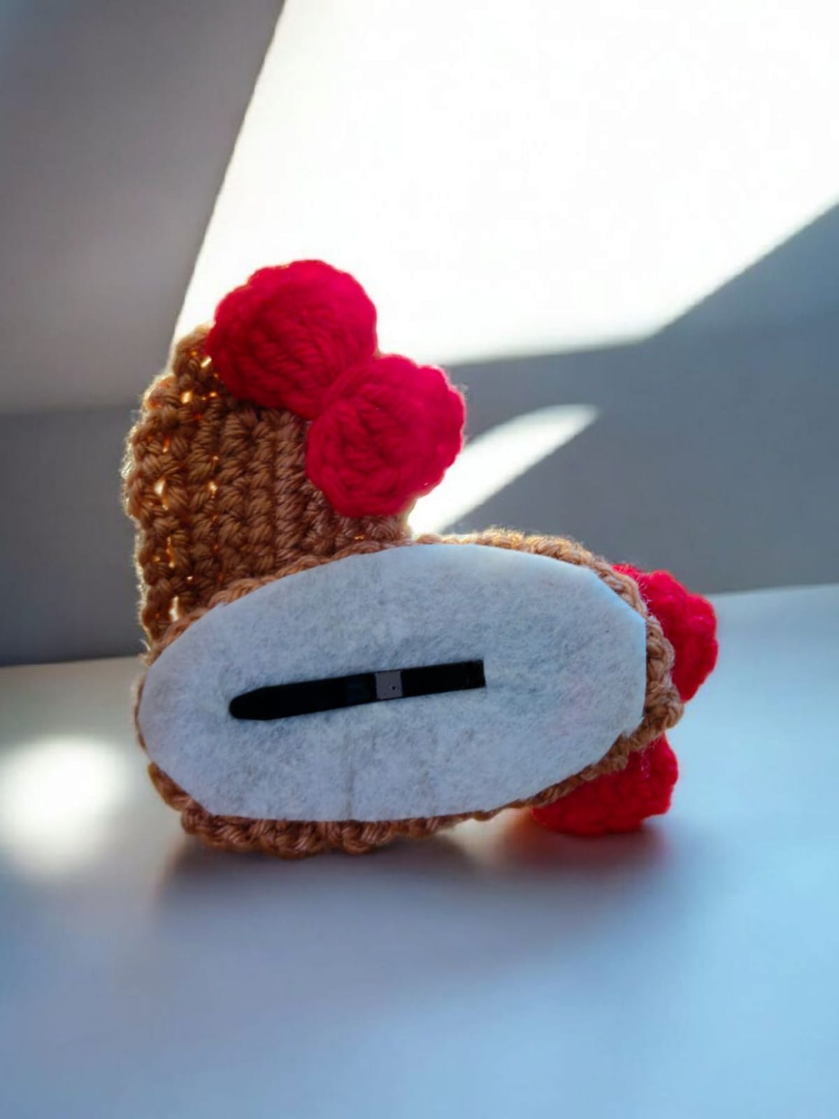 Loops And Knots Little Berry Bow Clip - Image 2