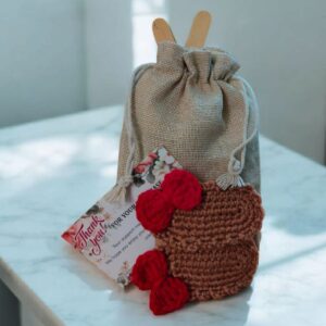 Loops And Knots Little Berry Bow Clip